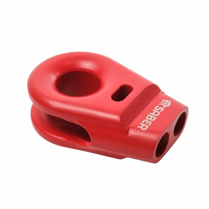 6061 ALUMINIUM SPLICED WINCH THIMBLE *UPDATED DESIGN* - RED - Image 4