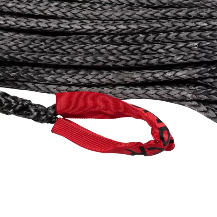 9,500KG Black SaberPro 20M Winch Extension Rope w/Red Sheath Eyes - 20M - NEW - Image 5