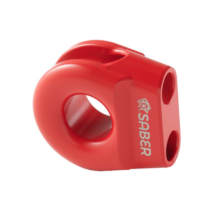 6061 ALUMINIUM SPLICED WINCH THIMBLE *UPDATED DESIGN* - RED