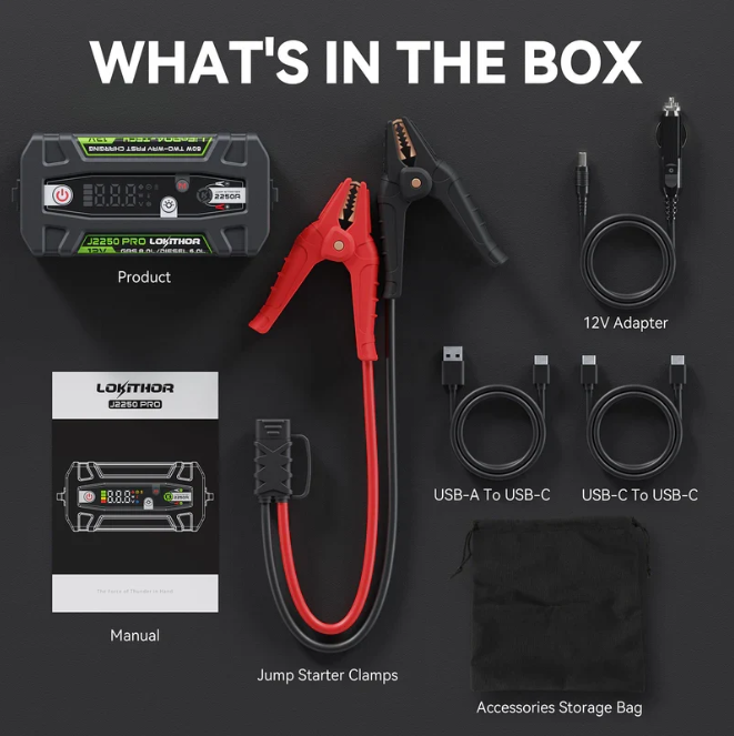LOKITHOR Marvel 3-in-1 Jump Starter - Image 7