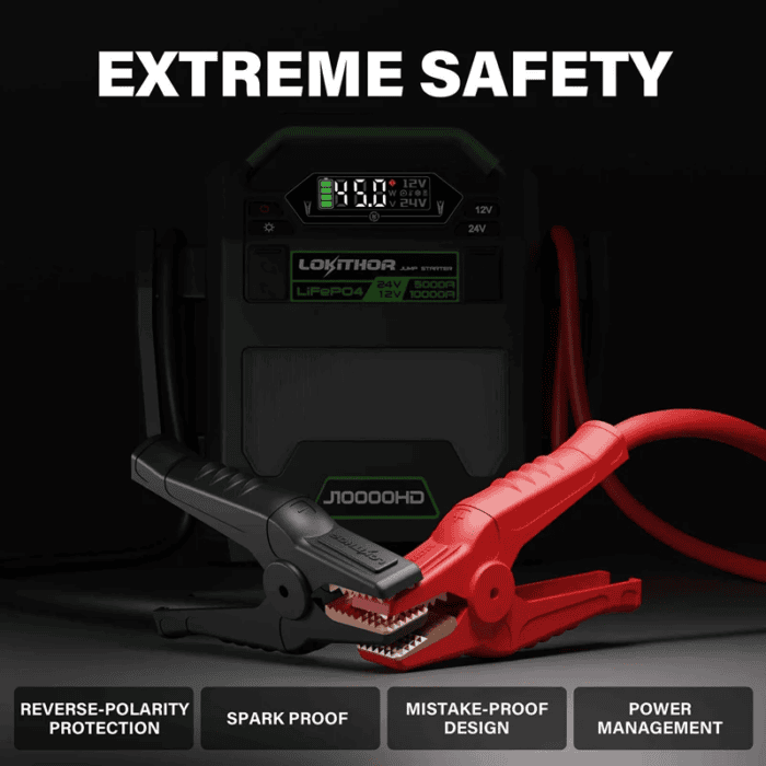 LOKITHOR Big Dog 12/24v Jump starter - Image 5