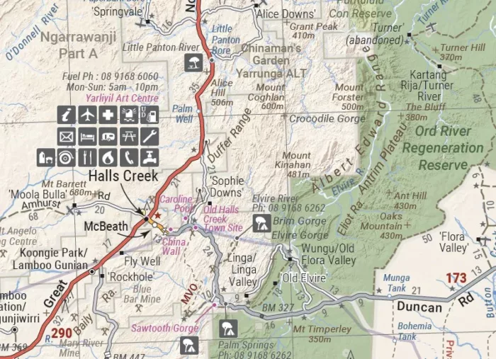 Great Desert Tracks Central Sheet Map - Image 4