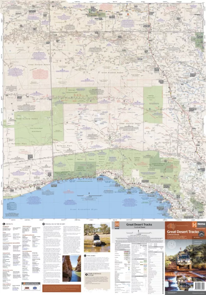 Great Desert Tracks Central Sheet Map - Image 5
