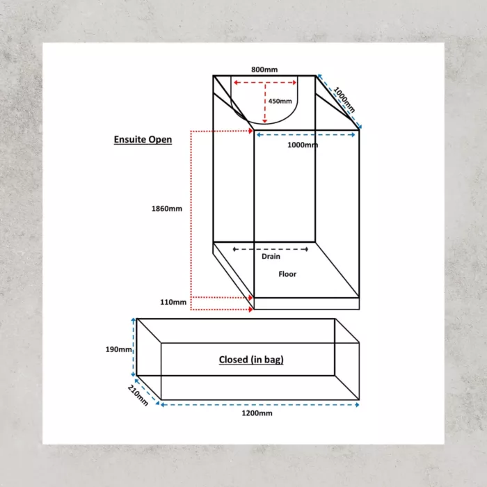 Extreme Shower Ensuite Single - Image 8