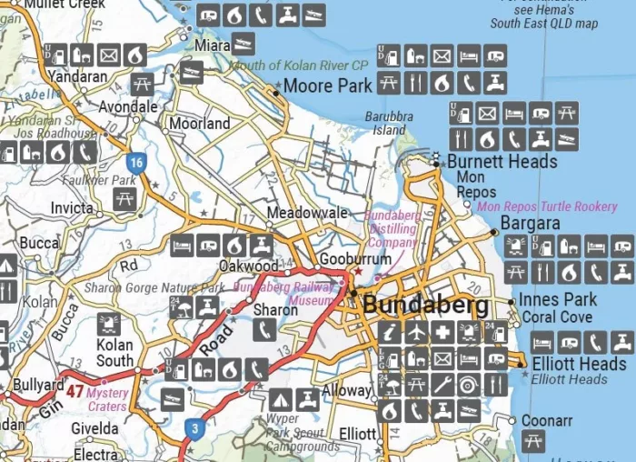 Central Coast Queensland Map - Image 4