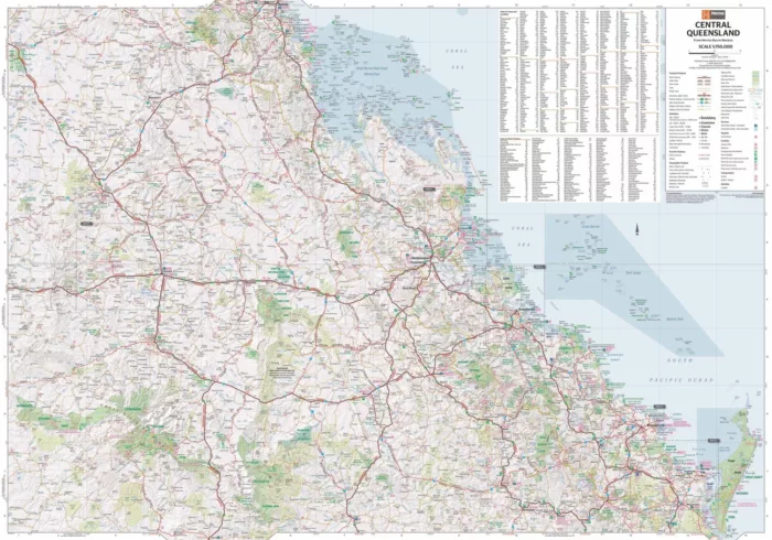 Central Queensland Map - Image 2