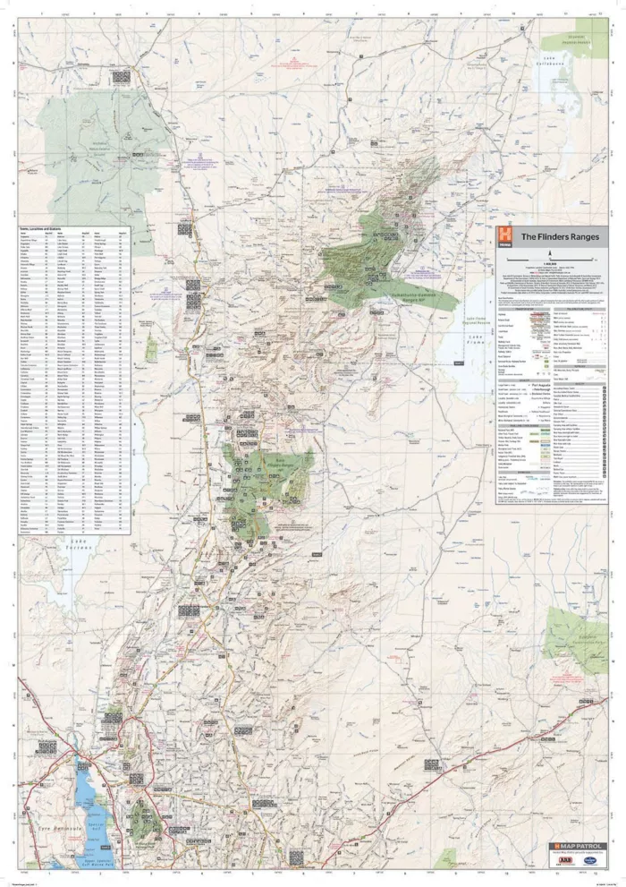 Flinders Range Map - Image 6