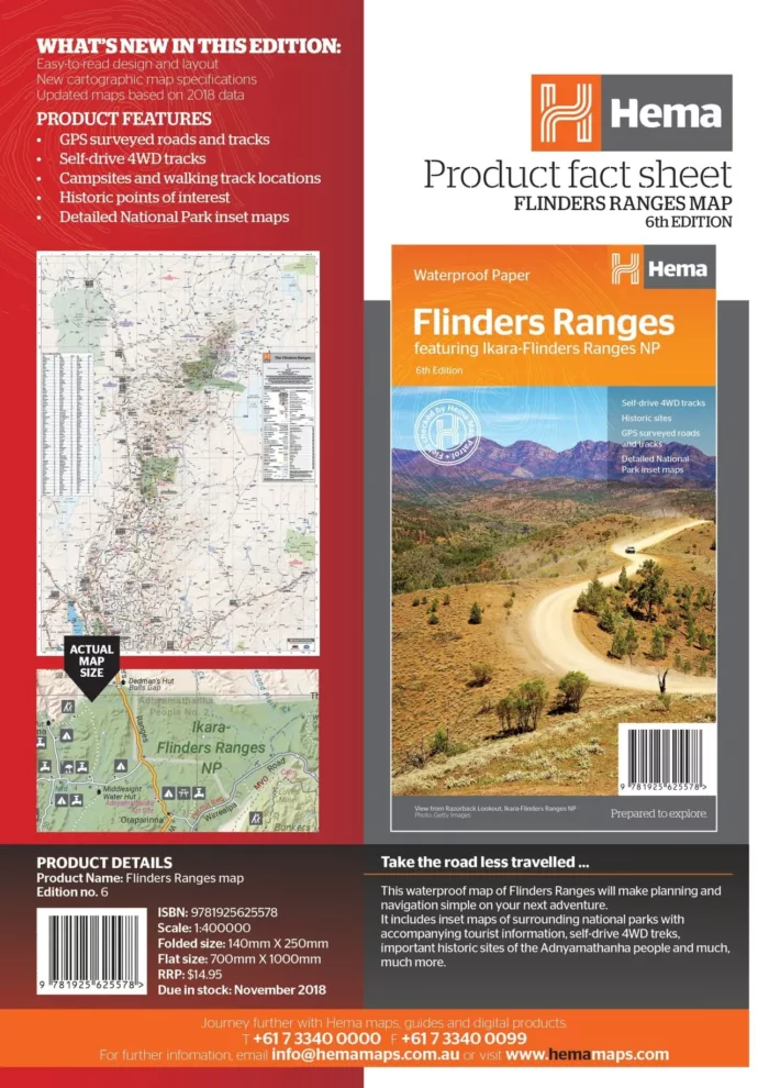 Flinders Range Map - Image 5