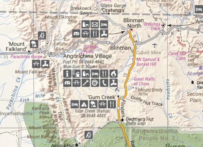 Flinders Range Map - Image 2