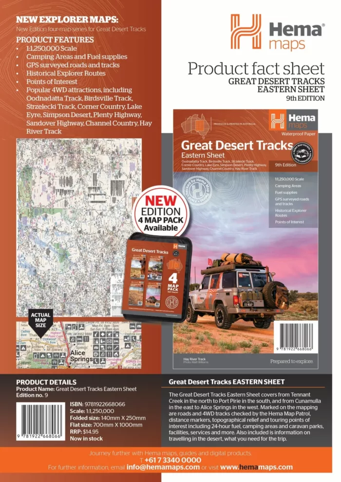 Great Desert Tracks Eastern Sheet - Image 3