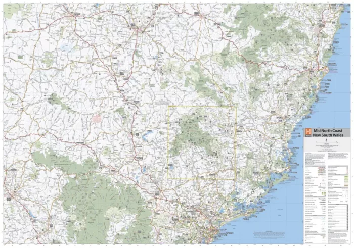 Mid North Coast New South Wales Map - Image 2