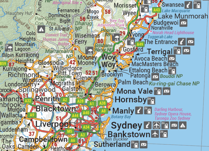 New South Wales State Map - Image 7