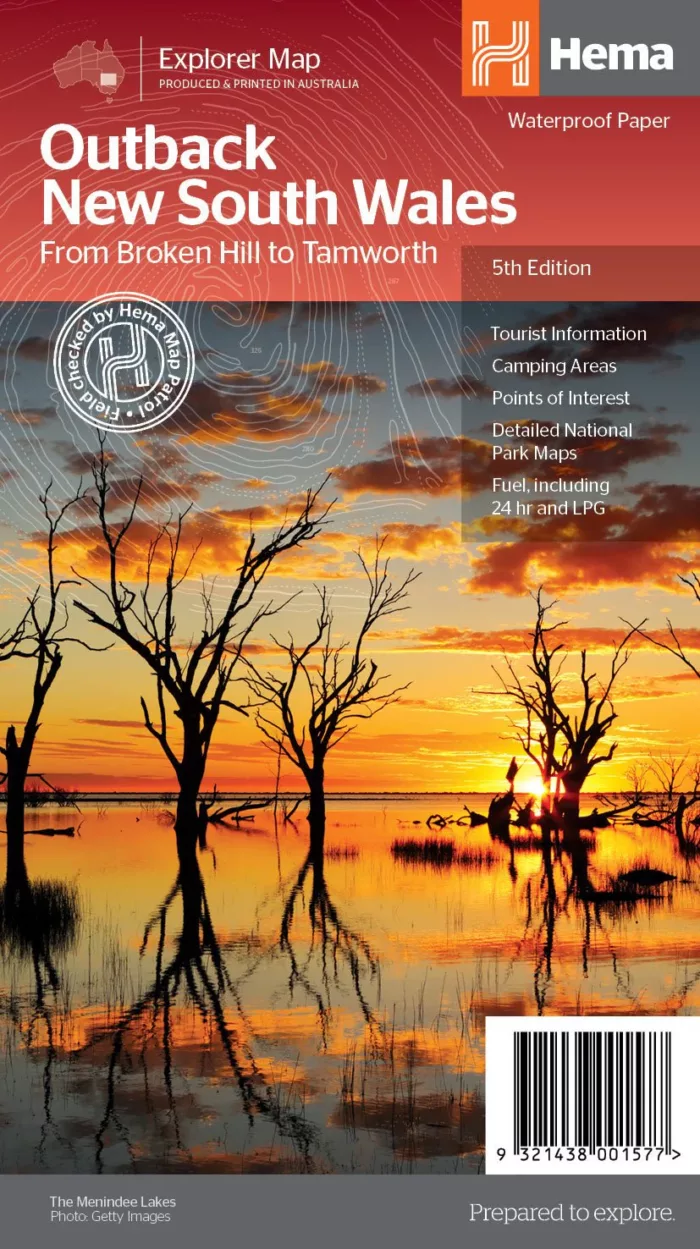 Outback New South Wales Map