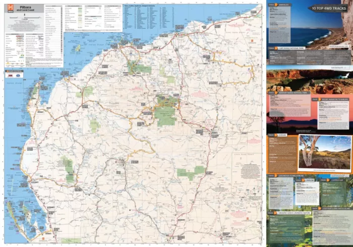 Pilbara & Coral Coast Map - Image 5