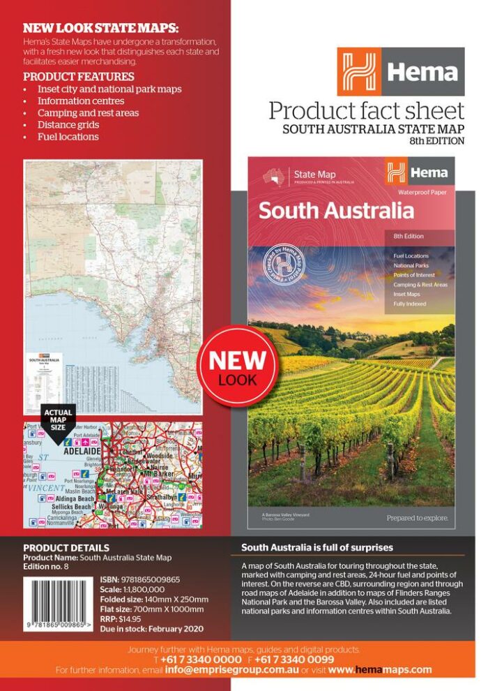 South Australia State Map - Image 2
