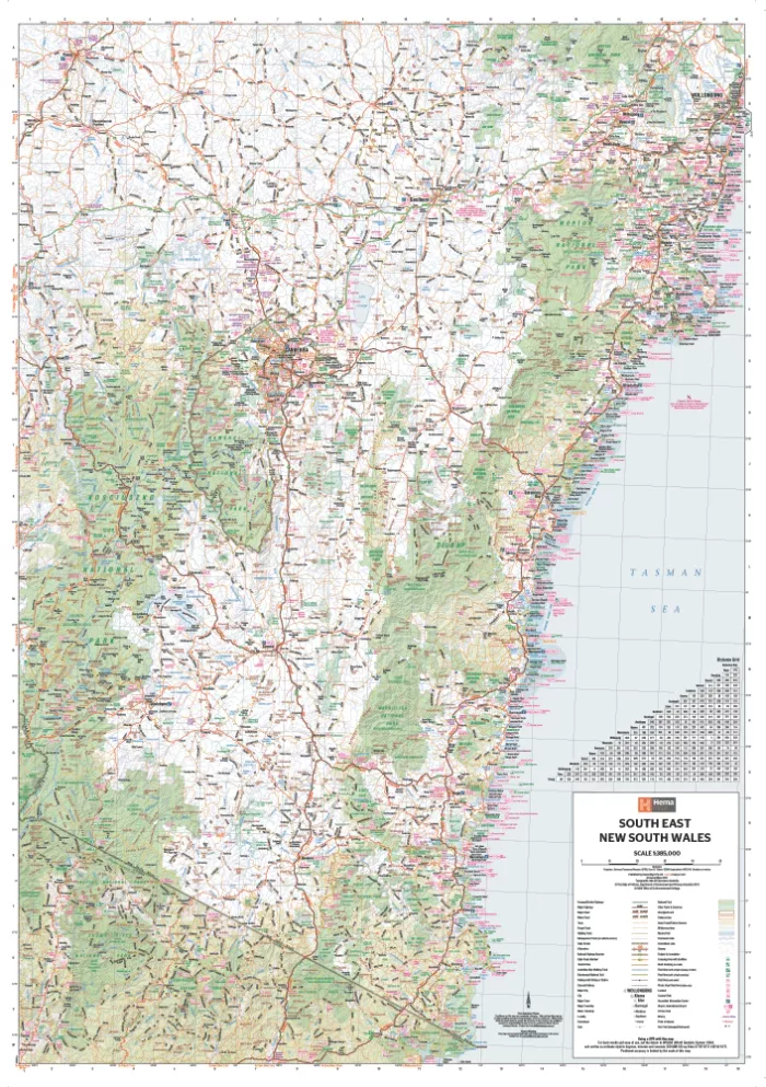 South East New South Wales Map - Image 2