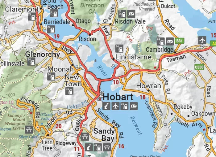 Tasmania State Map - Image 2