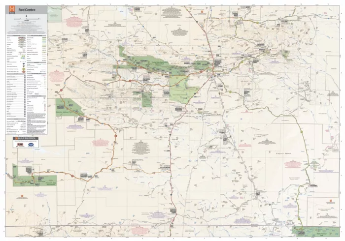 The Red Centre Map - Image 5
