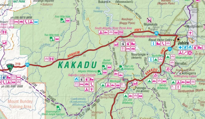 Top End National Parks Map: Litchfield, Katherine & Kakadu - Image 4