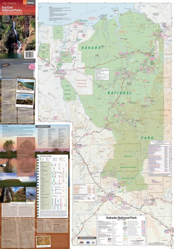 Top End National Parks Map: Litchfield, Katherine & Kakadu - Image 2