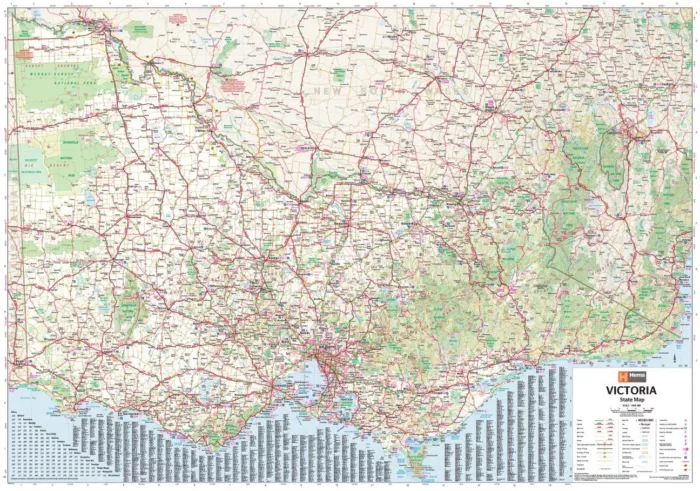 Victoria State Map - Image 2