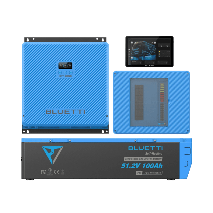 Bluetti RV Solar 48V Power System (RV5+B4810+Epanel+Epad) - Image 2