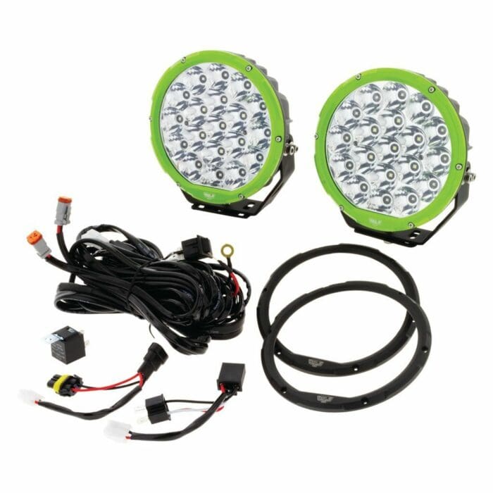 7" Round LED Driving Light PAIR - HULK 4x4 - Image 6