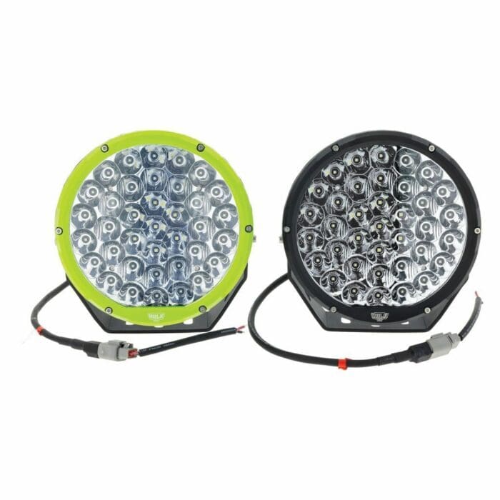 9" Round LED Driving Light PAIR - HULK 4x4 - Image 2