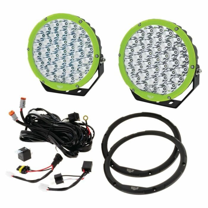 9" Round LED Driving Light PAIR - HULK 4x4 - Image 7