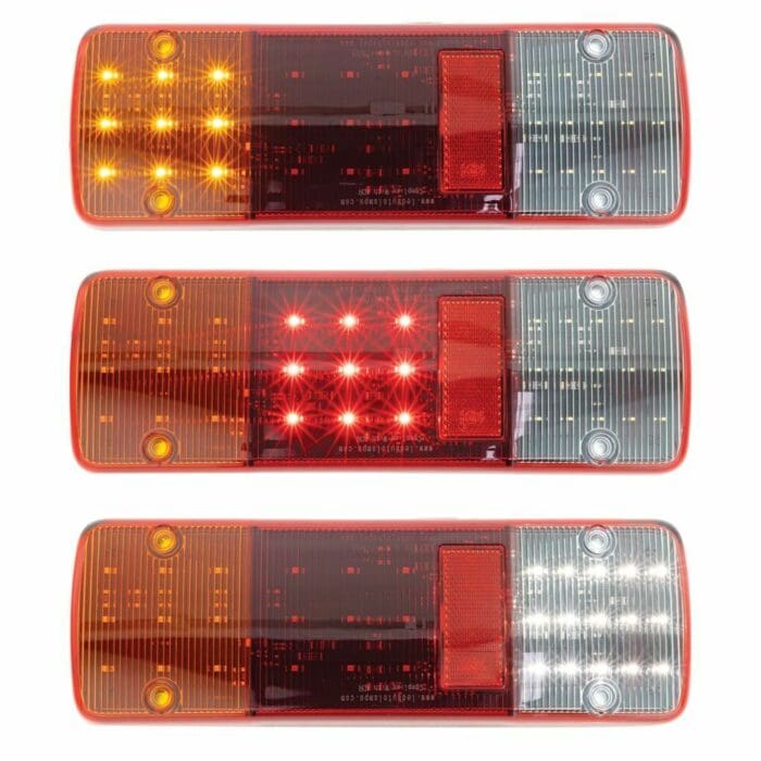 LED COMBINATION LAMPS 12/24v 400mm LEAD (PKT 2) - Image 3